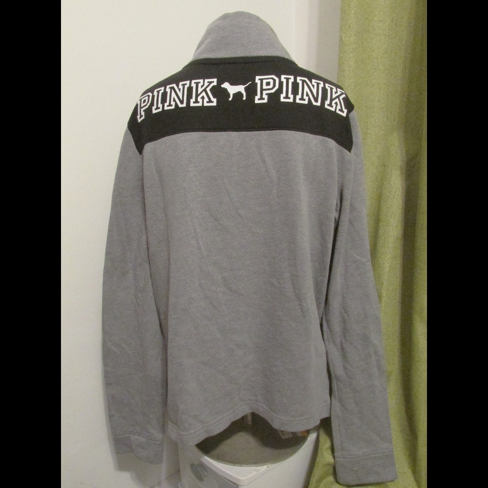 PINK by Victoria's Secret Half Zip Pullove…